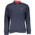 Gianmarco Venturi Blauwe Polyester Mannen Sweatshirt