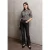 Street One Studio Dames Gedessineerd shirt met korte mouwen in Beige