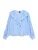 VERO MODA Blouse ‘VMKAJA’  lichtblauw / wit