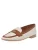 BALDININI Mocassins  ecru / cognac