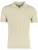 Thomas Maine v-hals poloshirt beige merinowol gemêleerd
