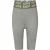 MyProtein Fietsbroek voor dames met een wat vollere pasvorm, in gemêleerde stof (Grijze Mergel)
