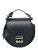 Roberta M Zwart Rundleer Tas