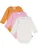 Fred’s World by GREEN COTTON Rompertje/body  mandarijn / rosa / wit