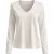 Elegante top met V-hals en lange mouwen