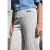 Street One Studio Dames Gestreepte 7/8 broek Wide Legs in Wit