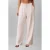 Calvin Klein wide leg high waist pantalon ecru