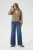 Vest Straight fit Walnut Melange beige