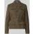 Polo Ralph Lauren Getailleerde korte blazer van wolmix