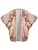 JIORO Oversized vest ‘BAROQUE FLOWERS’  gemengde kleuren