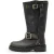 AllSaints Tay Biker Boot Dark Brown