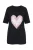 MIAMODA Shirt  rosa / zwart / wit