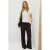 MANGO TEEN casual broek – donkerrood