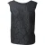 Mouwloze top van Fendi met bloemenprint en brokaat in zwarte polyester