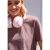 Shirt met ronde hals en geborduurd detail
