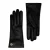 Isabel Bernard Honoré Eleanor Zwarte goatskin Leren gloves IB67000-301-