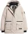 Superdry Jas City Padded Parka Jacket W5011732a Off Grey Dames