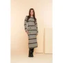 Geisha 47610-20 dress sand/black