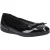 Hush Puppies Lillie Ballerina Patent Leren Zwarte Ballerina’s Voor Meisjes
