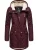 Ragwear Winterparka ‘Elsie’  wijnrood