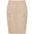 Beige getailleerde midi-rok – tijdloze minimalistische elegantie
