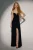 V-hals Maxi Jurk met Splits