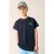 Tumble ’n Dry T-shirt met backprint donkerblauw