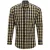 Premier Heren Mulligan Check shirt met lange mouwen (Kameel/Zwaar)