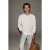 T-shirt met ronde hals, knopen en lange mouwen