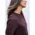 Street One Dames Sweater met geribd detail in Rood