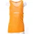 Acne Studios Beadu Cut Top in oranje linnen