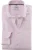 OLYMP Level Five Garment Washed Linnen Overhemd roos, Effen