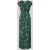 Apricot regular fit maxi-jurk van pure viscose met V-hals