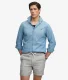 The Merchant Store – Linnen Shorts Blue