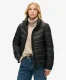Superdry Vrouwen Gewatteerde Fuji jas Zwart