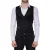 Zwart Classicfit Vest
