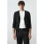 Mango Man wollen vest – zwart
