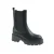 Leren look enkellaarsjes voor dames s.Oliver Chelsea