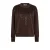 Mos Mosh pullover bruin met pailletten