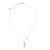 Orphelia ‘Lyra’ Dames 925 Sterling Zilveren Ketting met Hanger – Zilver/Roos ZK-7390