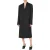 Moschino Yarn-dyed Wool Canvas Coat Grey