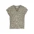 VILA top met paisley print ecru