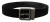 Dolce & Gabbana Zwart Fluweel Zilverkleurige Logo Metalen Gesp Riem