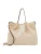 L.CREDI Shopper ‘Ebony’  crème / goud
