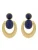Luxenter Oorbellen ‘Euwil’  blauw