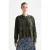 Scotch & Soda Printed Pintuck Shirt Ikat Feather Thyme