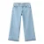 Mango Kids wide leg jeans medium blue denim
