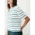 Grace & Mila gestreept T-shirt ecru