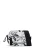KARL LAGERFELD JEANS Schoudertas  grijs / zwart / wit
