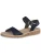 Paul Green Sandalen met riem  donkerblauw